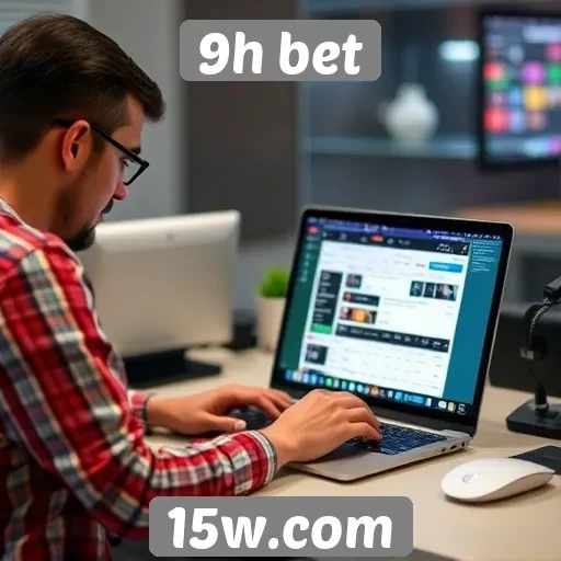 Experiência do usuário na navegação do site 9h bet